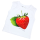 Top dziewczęcy Truskaweczka